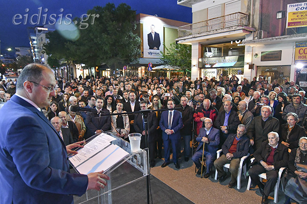 Το ψηφοδέλτιο της νίκης παρουσίασε ο Δημήτρης Κυριακίδης