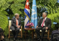 Αβάνα: Με το νέο πρόεδρο της Κούβας συναντήθηκε ο Γκουτέρες