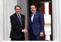 Συνάντηση Αναστασιάδη-Τσίπρα εν όψει των διαπραγματεύσεων για το Κυπριακό