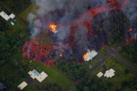 Χαβάη: Πάνω από 30 σπίτια καταστράφηκαν από έκρηξη ηφαιστείου