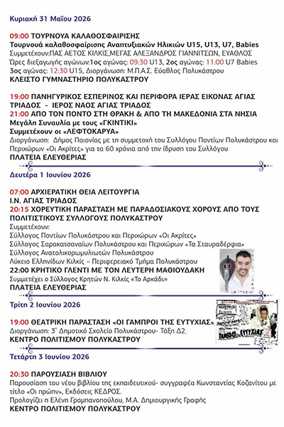 ΠΟΛΥΚΑΣΤΡΙΝΑ 6φβ