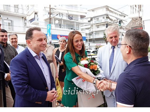 Στο Κέντρο Κοινωνικής Στήριξης Κιλκίς η Υπουργός Κοινωνικής Συνοχής και Οικογένειας Δόμνα Μιχαηλίδου – Συνάντηση με εργαζομένους και ωφελούμενους
