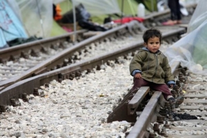 Έκλεισε και πάλι η σιδηροδρομική γραμμή στην Ειδομένη