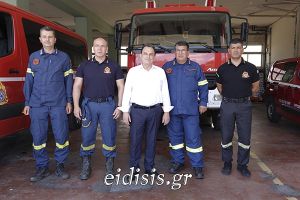 Συγχαρητήρια Γεωργαντά στους πυροσβέστες του Κιλκίς. Ενημέρωση για την ετοιμότητα της Υπηρεσίας