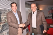 Συνάντηση του Αλ.Τσίπρα με τον Θ. Παραστατίδη