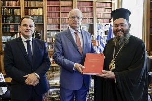 Ο Κιλκισίου Βαρθολομαίος στον Πρόεδρο της Δημοκρατίας Κ. Τασούλα