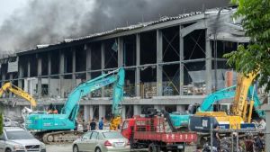 Πυρκαγιά σε εργοστάσιο της Ταϊβάν: Δέκα νεκροί και τουλάχιστον εκατό τραυματίες