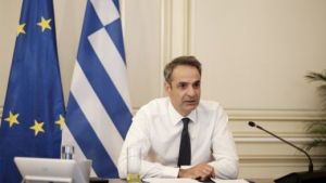 Τηλεφωνική συνομιλία Μητσοτάκη με τον παλαιστίνιο ομόλογό του