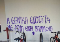 Βανδαλισμοί στο Πανεπιστήμιο Μακεδονίας