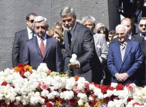 Στην Αρμενία ο Κλούνι για τα 101 χρόνια από τη γενοκτονία