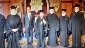 Συνάντηση του Οικουμενικού Πατριάρχη με τον πρέσβη των ΗΠΑ στην Τουρκία για την επαναλειτουργία της Θεολογικής Σχολής της Χάλκης