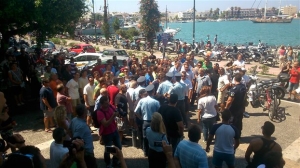Αποδοκιμασία του Πάνου Καμμένου στην Κω