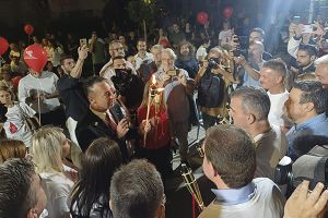 ΛΑΡΙΣΑ: Θερμή υποδοχή στη Φλόγα της Αγάπης με τον Γ.Γ. του Παγκόσμιου Οργανισμού Αιμοδοσίας κ. Θεολόγο Ζώτο