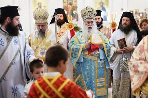 Τα εγκαίνια του ναού των Αγίων Πάντων Πολυκάστρου