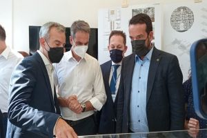 85η ΔΕΘ: Ο Κυριάκος Μητσοτάκης στο περίπτερο του Δήμου Θεσσαλονίκης