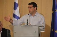 Τηλεφωνική επικοινωνία Τσίπρα - Γκουτιέρες για τους πρόσφυγες