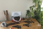 Συνελήφθη 58χρονος σε περιοχή του Κιλκίς για κατοχή κάνναβης και όπλων