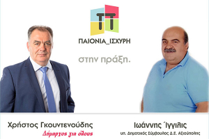 O Γιάννης Ίγγιλις συνεχίζει με την Παιονία Ισχυρή και τον Χρήστο Γκουντενούδη