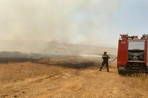 Πυρκαγιές σε Καστανιές, Ηλιόλουστο, Νέα Καβάλα Κιλκίς σε οκτώ μέτωπα!