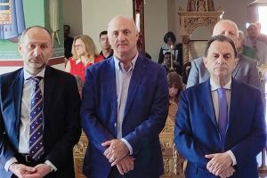 Ο Πρόεδρος του Δημοτικού Συμβουλίου Ι. Χατζηαποστόλου στην εκδήλωση τιμής για τους απόστρατους αστυνομικούς