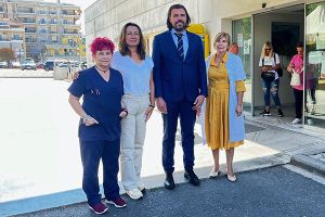 Ο Πέτρος Παππάς στο Κ.Υ. Ευόσμου και στο ΑΧΕΠΑ Θεσσαλονίκης - Στήριξη στους εργαζόμενους στο χώρο της Δημόσιας Υγείας