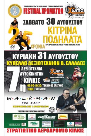 Φεστιβάλ Χρωμάτων από τον Δήμο Κιλκίς και το ΧΩ.Μ.Α. στο Στρατιωτικό Αεροδρόμιο Κιλκίς