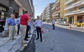 Δ. Θεσσαλονίκης: Εργασίες ασφαλτόστρωσης στη Μητροπόλεως