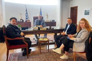 Συνάντηση του Προέδρου και Αντιπροέδρου του Επιμελητηρίου Κιλκίς με τον Αντιπεριφερειάρχη κ. Ανδρέα Βεργίδη