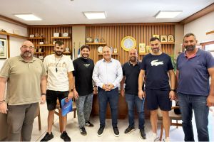 Συνάντηση Δημάρχου Κιλκίς με τη Διοίκηση του νεοσύστατου Χωμάτινου Αθλητικού Μοτοσυκλετιστικού Σωματείου Κιλκίς (Χ.Α.ΜΟ.Σ)