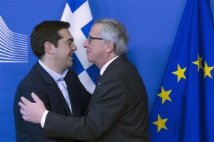 Συναντήσεις Τσίπρα με Γιούνκερ, Τουσκ και Σουλτς στις Βρυξέλλες