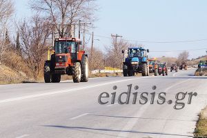 Αποχωρούν με τα τρακτέρ τους από τα σύνορα οι αγρότες Κιλκίς-Παιονίας