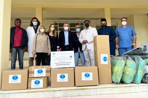 Προσφορά ανθρωπιάς στο Νοσοκομείο Κιλκίς από προσφυγικές - μουσουλμανικές οργανώσεις σε συνεργασία με την Ειρήνη Αγαθοπούλου