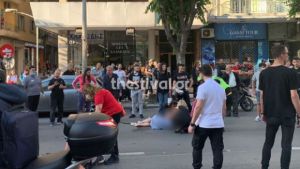 Θεσσαλονίκη: Ασυνείδητος οδηγός παρέσυρε μοτοσικλέτα και εγκατέλειψε τους αναβάτες (pics,vid)