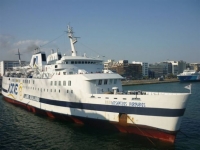 Ζημιές στο Βιτσέντζος Κορνάρος λόγω πρόσκρουσής του στο λιμάνι Κισσάμου Χανίων