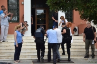 Εκδήλωση κατά της έκδοσης των οκτώ Τούρκων αξιωματικών
