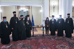 Ο Μητροπολίτης Πολυανής και Κιλκισίου κ. Βαρθολομαίος στην Προεδρία της Δημοκρατίας