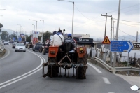 Τον κόμβο Αμαλιάδας απέκλεισαν οι αγρότες της Ηλείας