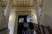 Εληξε η κατάληψη στην πρυτανεία του Πανεπιστημίου Αθηνών