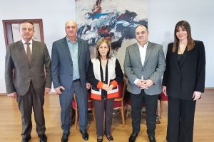Συνάντηση της Περιφερειάρχη Αθηνάς Αηδονά με τους Δημάρχους του Κιλκίς και της Παιονίας