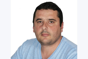 Ο Κοσμάς Ιωαννίδης με τον Κώστα Σιωνίδη στο δήμο Παιονίας