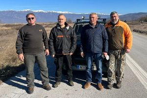 Νέα ρίψη τροφής στη Δοϊράνη από τον Κυνηγετικό Σύλλογο Κιλκίς