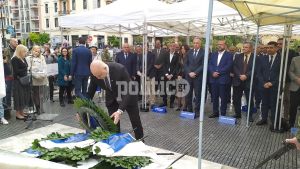 Θεσσαλονίκη: Κατάθεση στεφάνων στο άγαλμα της Γενοκτονίας των Ελλήνων του Πόντου (ΦΩΤΟ – ΒΙΝΤΕΟ)