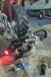 Νεκρός οδηγός μηχανής έξω από το Πολύκαστρο Κιλκίς