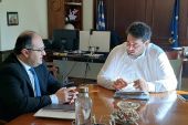 Συνάντηση Δημάρχου Κιλκίς με τον αναπληρωτή ΥΠΕΣ Θεόδωρο Λιβάνιο