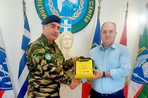 Ο Δήμαρχος Κιλκίς επισκέφθηκε το ΠΚΕΕΥΕ και έκανε δωρεά έναν απινιδωτή