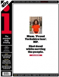 Ο βρετανικός Τύπος αποτίει φόρο φόρο τιμής στην δολοφονημένη βουλευτή των Εργατικών