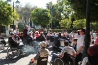 Στο Μαξίμου μέλη του Πανελληνίου Συλλόγου Παραπληγικών
