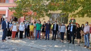 Περιοδεία Ν.Κεραμέως σε σχολεία της Κ. Μακεδονίας