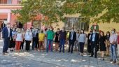 Περιοδεία Ν.Κεραμέως σε σχολεία της Κ. Μακεδονίας