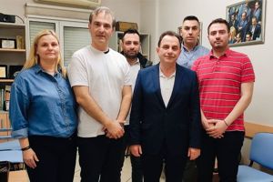 Συνάντηση της Ένωσης Αξιωματικών Αστυνομίας Κ. Μακεδονίας με Γ. Γεώργιο